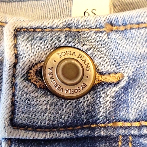 Sophia Jeans By Sofia Vergara Women's Light Blue Jeans - Picture 6 of 11